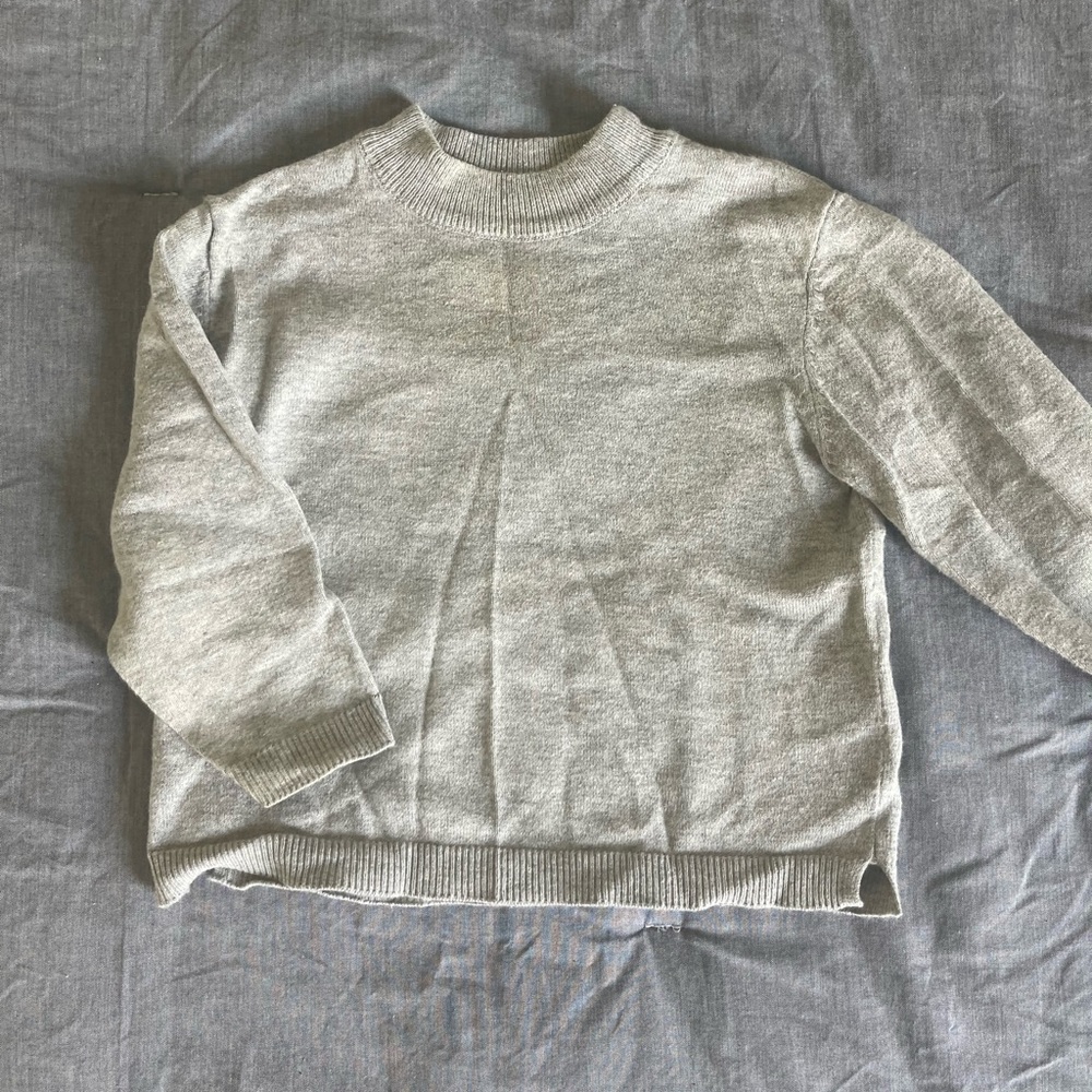 Zara 12-18month sweater in light grey